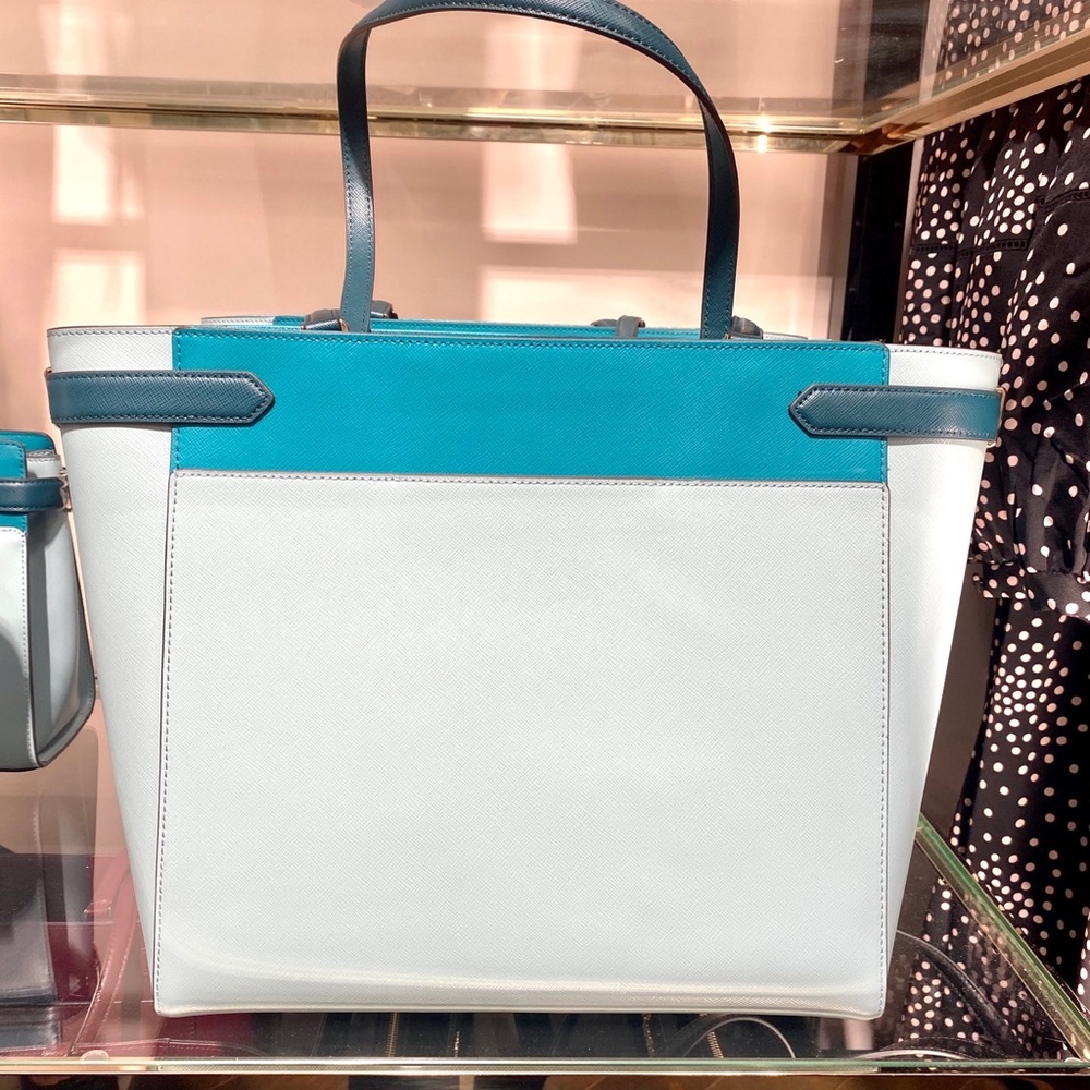 KATE SPADE LAPTOP TOTE AND ZIP WALLET STACI CLRBLK - Picture 2 of 4